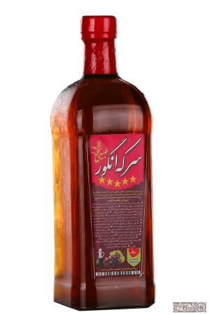 سرکه انگور شیشه ای یک لیتری