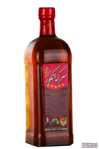 سرکه انگور شیشه ای یک لیتری