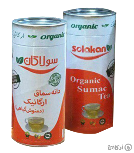 دمنوش دانه سماق ارگانیک سولاکان 130 گرمی