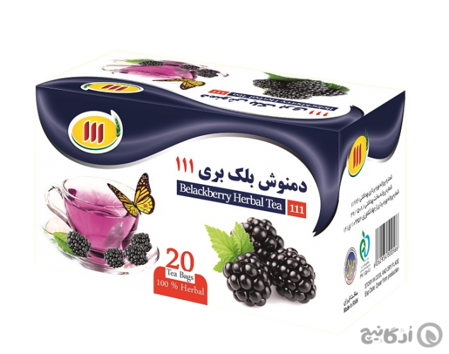 دمنوش بلک بری 111 کیسه ای 20 عددی