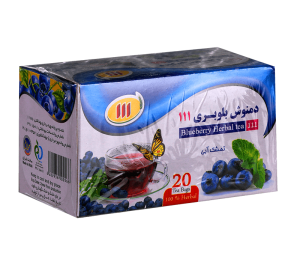 دمنوش بلوبری 111 کیسه ای 20 عددی