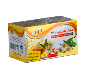 دمنوش گیاهی بابونه 111 کیسه ای 20 عددی