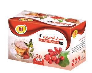 دمنوش گوجی بری 111 کیسه ای 20 عددی