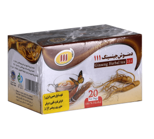 دمنوش جنسینگ 111 کیسه ای 20 عددی