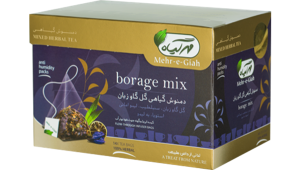 دمنوش گل گاوزبان مهرگیاه کیسه ای 14 عددی
