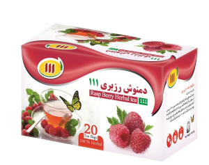 دمنوش رزبری 111 کیسه ای 20 عددی