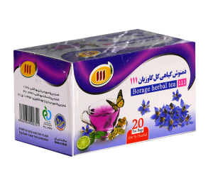 دمنوش گل گاو زبان 111 کیسه ای 20 عددی