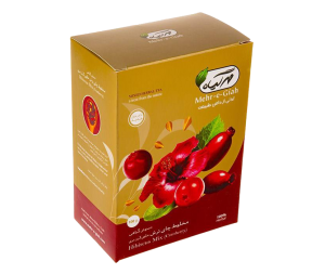 دمنوش چای ترش حاوی کرن بری مهرگیاه پاکتی 100 گرمی