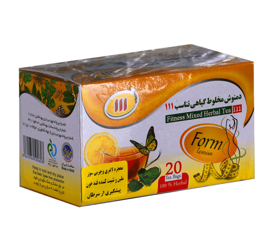 دمنوش مخلوط گیاهی تناسب (رژیمی) 111 کیسه ای 20 عددی