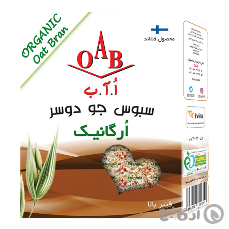 سبوس جو دوسر ارگانیک OAB (اُ.آ.ب) 200 گرمی