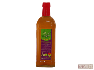 سرکه سیب شیشه ای یک لیتری
