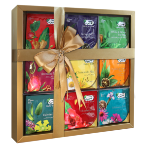 دمنوش کادوئی مهرگیاه کیسه ای 27 عددی