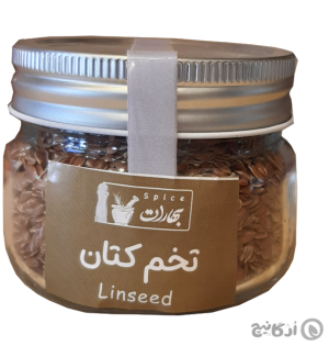 تخم کتان بهارات 100 گرمی