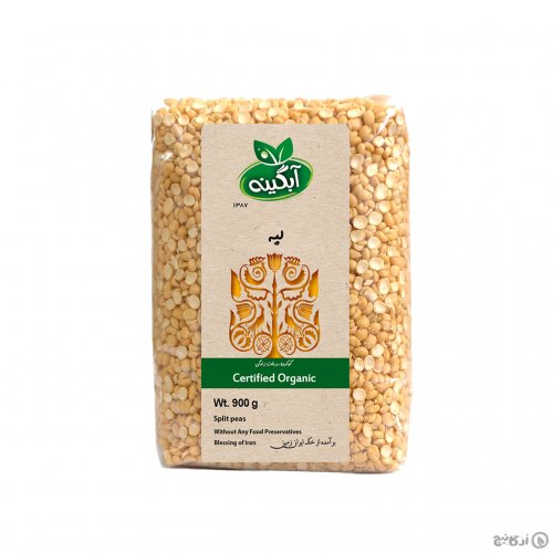 لپه ارگانیک آبگینه 900 گرمی