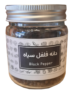 دانه فلفل سیاه بهارات 100 گرمی