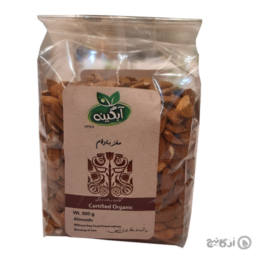 مغز بادام آبگینه 500 گرمی