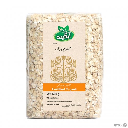 گندم پرک آبگینه 500 گرمی