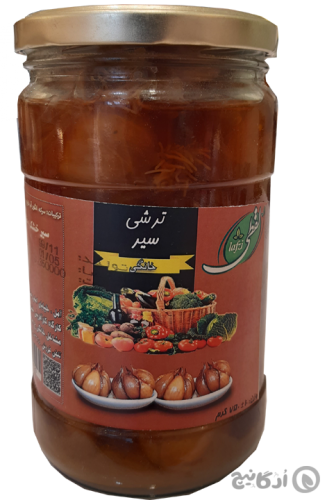 ترشی سیر خاگی لفظی 750 گرمی