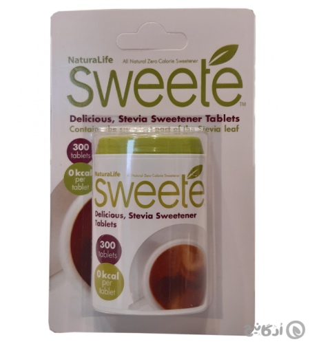 قرص شیرین کننده استویا سویت (sweete) 300 عددی