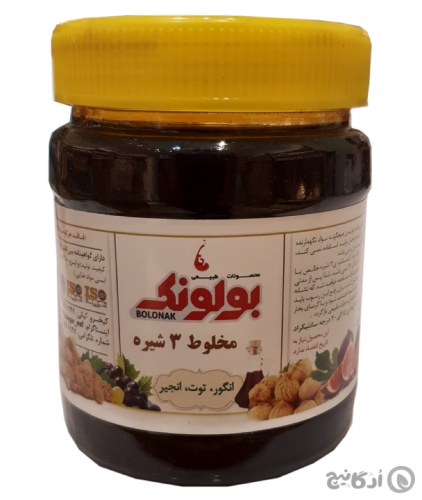 مخلوط 3 شیره بولونک 500 گرمی