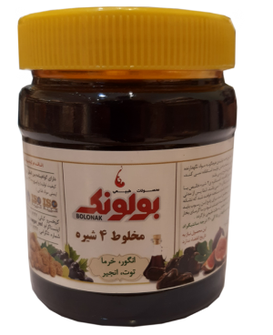 مخلوط 4 شیره بولونک 500 گرمی