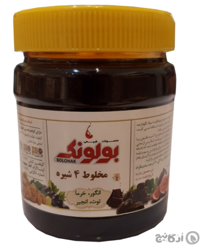 مخلوط 4 شیره بولونک 500 گرمی