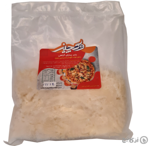 پنیر پیتزای گیاهی رنده شده وگچیز 500 گرمی