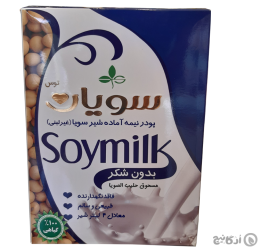 پودر نیمه آماده شیر سویا سویان توس 450 گرمی