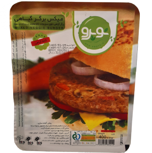 میکس برگر گیاهی نوپرو 400 گرمی