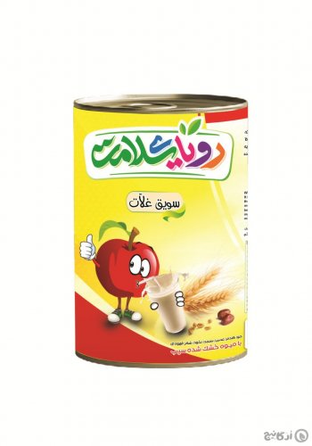 سویق غلات با میوه خشک شده سیب رویای سلامت 400 گرمی
