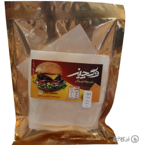 پنیر ورقه ای وگان وگچیز 100 گرمی