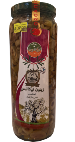 زیتون اسلایس شده نیکاتیس 350 گرمی