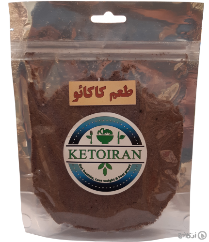 پودر کیک طعم کاکائو مخصوص کتو کتو ایران 100 گرمی