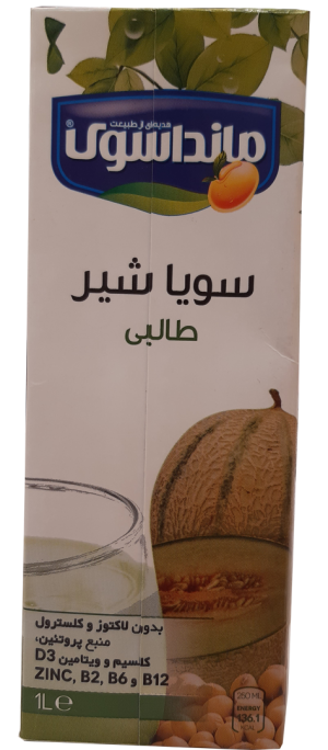 سویا شیر طالبی ماندا سویا 1 لیتری