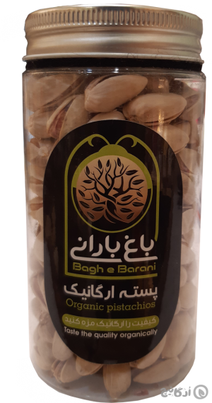 پسته ارگانیک باغ بارانی 300 گرمی