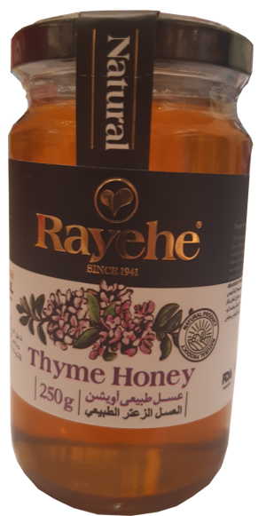 عسل طبیعی آویشن رایحه (Rayehe) 250 گرمی