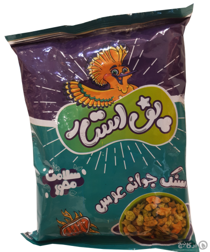 اسنک جوانه عدس طعم ادیوه برگر پف استار 100 گرمی