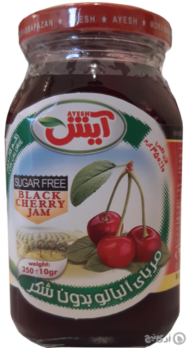 مربای بدون شکر آلبالو آیش 350 گرمی