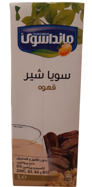 سویا شیر قهوه ماندا سویا 1 لیتری