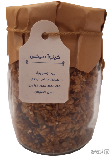 کینوا میکس گرانولا بار 250 گرمی