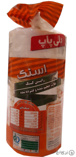 اسنک رایس کیک مغذی دلی پاپ 110 گرمی