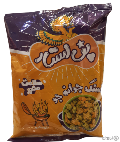 اسنک جوانه جو طعم بابیکیو پف استار 100 گرمی