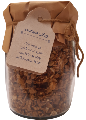 وگان میکس گرانولا بار 250 گرمی